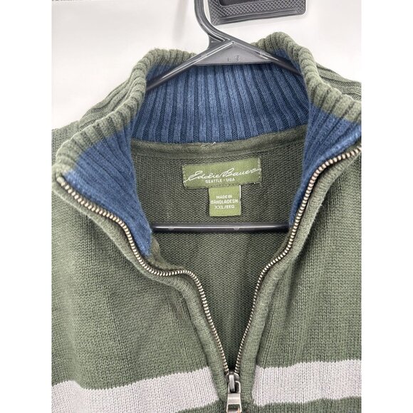 Eddie Bauer Vintage 90's Sweater Men's Size XXL 100% Cotton - Picture 3 of 4